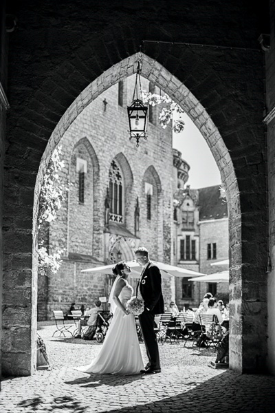 Hochzeitsfotos im Schloss Marienburg