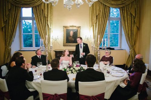 Dinner groom wedding speech