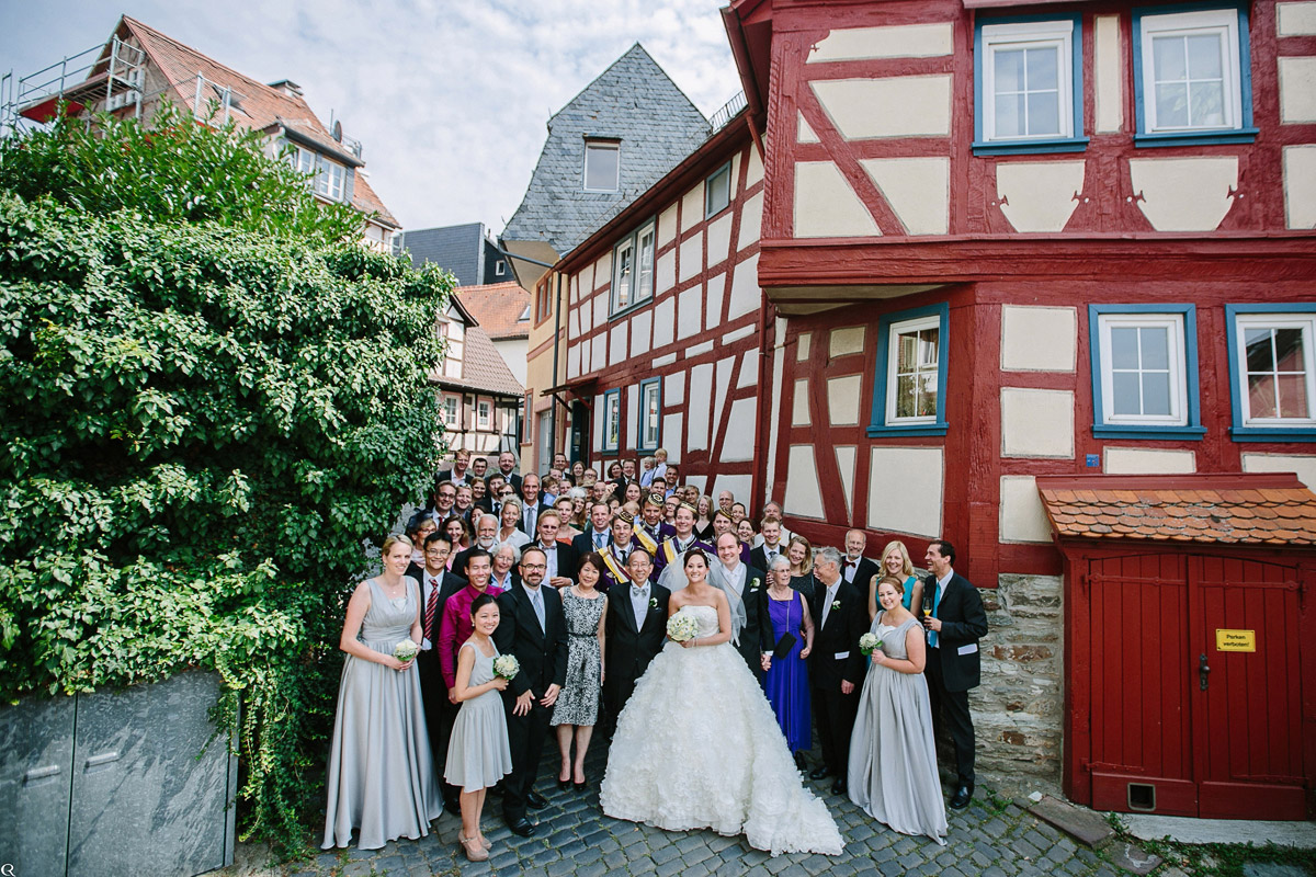 Hochzeit Gruppenbild