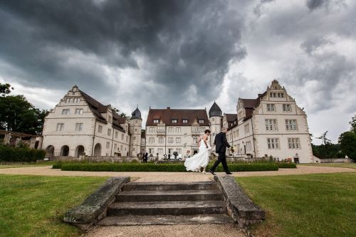 Wedding on castle