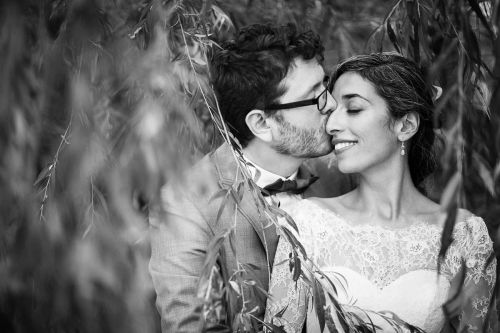 Beautiful wedding portrait