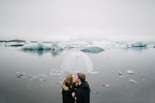Wedding Photos Iceland Glacier