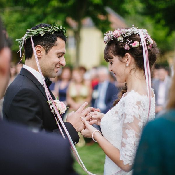 Elegantes Brautportrait von erfahrenem Hochzeitsfotograf