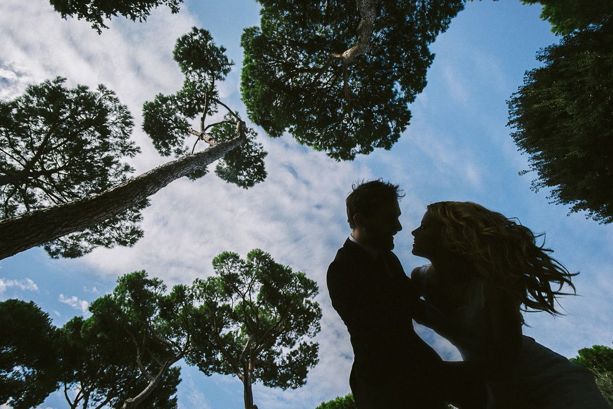 Flitterwochen in Italien Hochzeitsfotos
