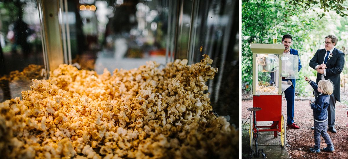 Hochzeit popcorn