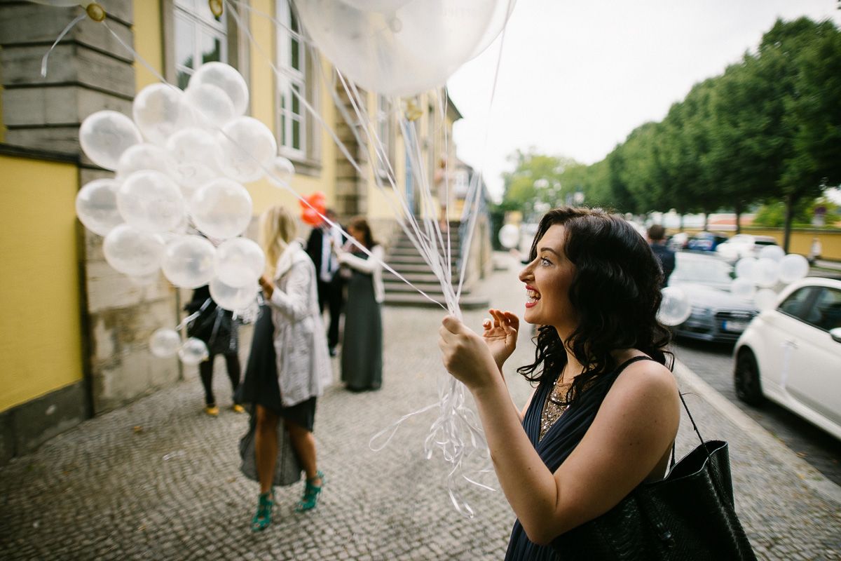 Hochzeit Liebe - Luftballons