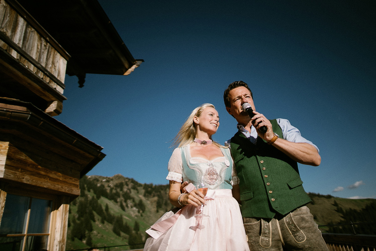 Hochzeit in den Bergen