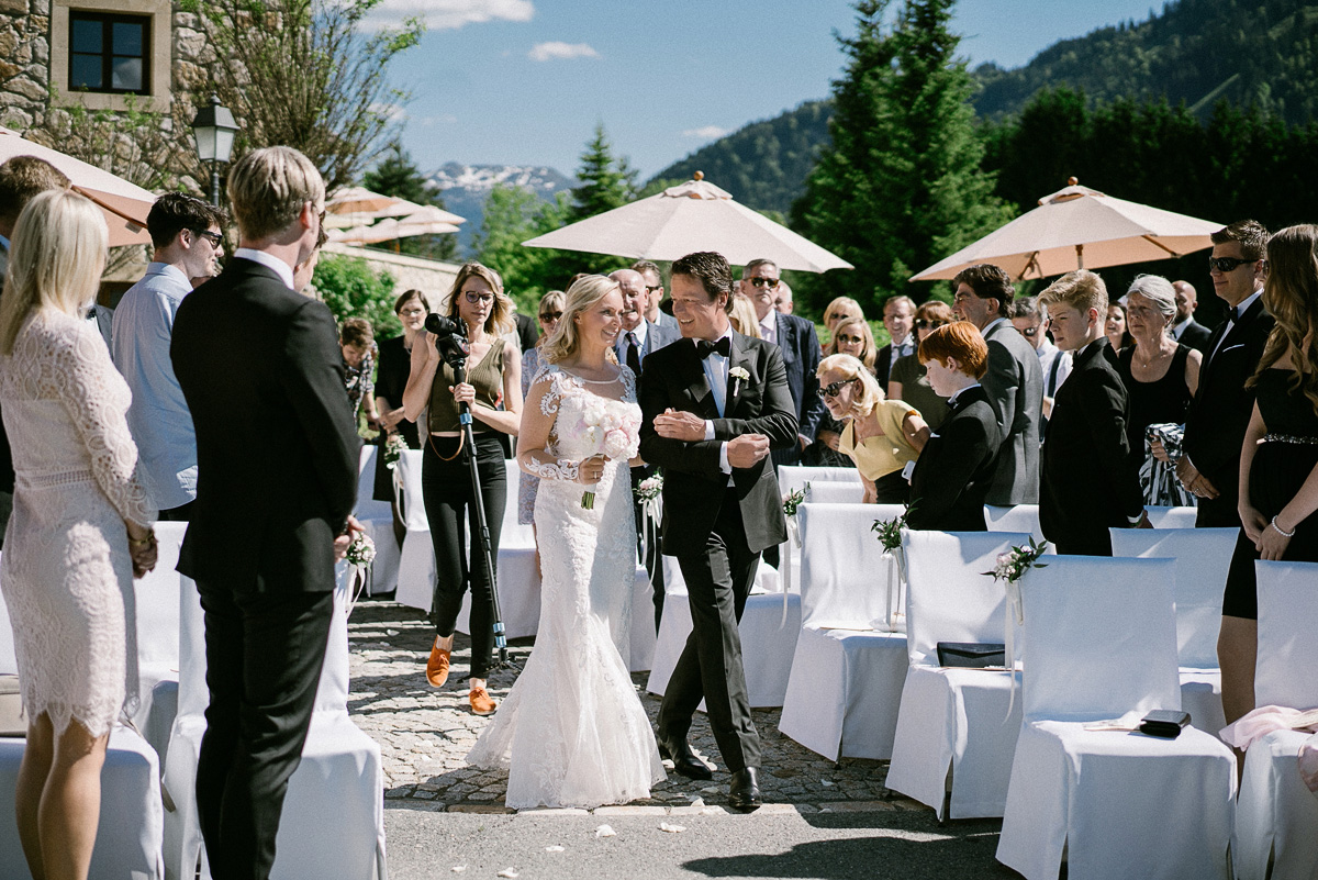 Hochzeitsreportage in A-ROSA Hotel, Kitzbühel