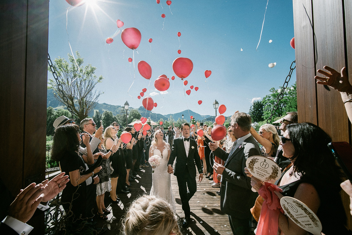 Hochzeit Luftballons Kitzbühel