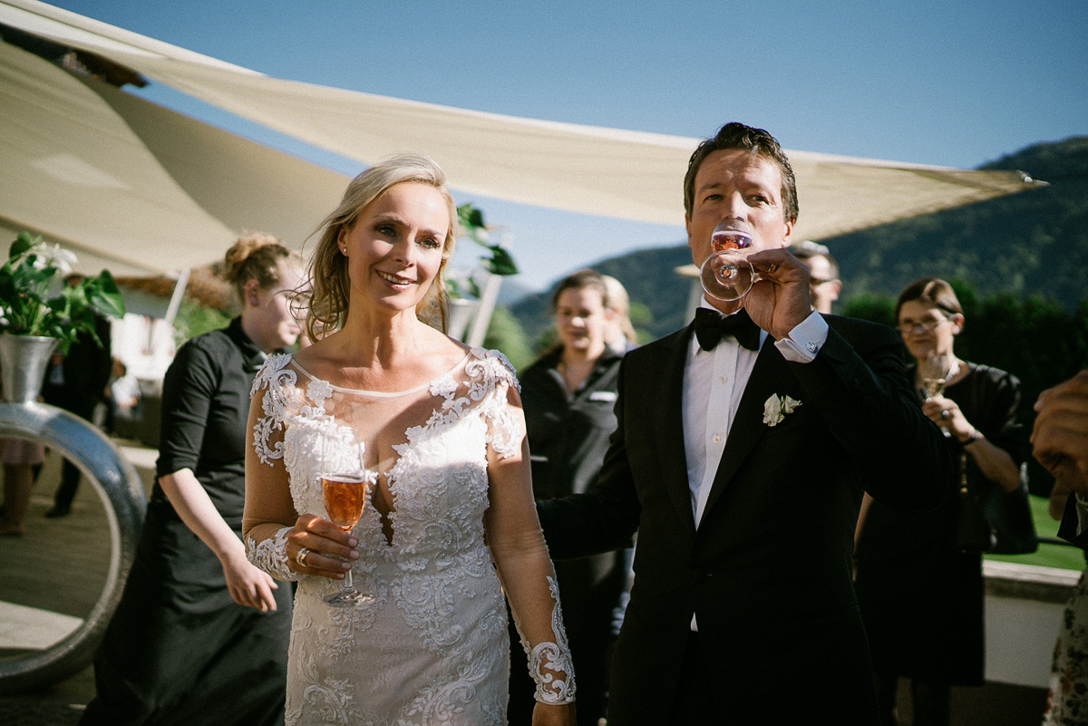 Hochzeitsreportage in A-ROSA Hotel, Kitzbühel