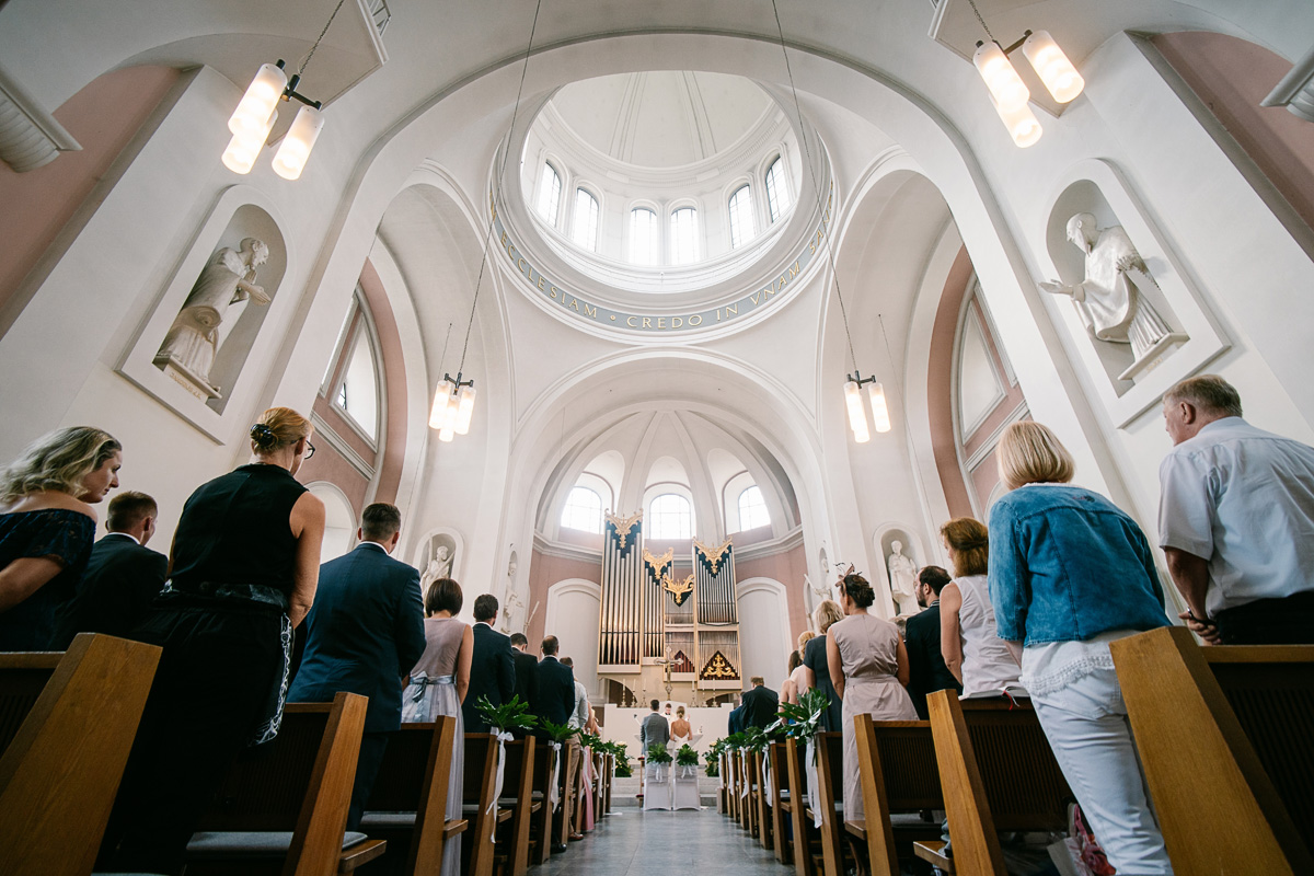 Hochzeit Hannover Kirche St Clemens Brautpaar