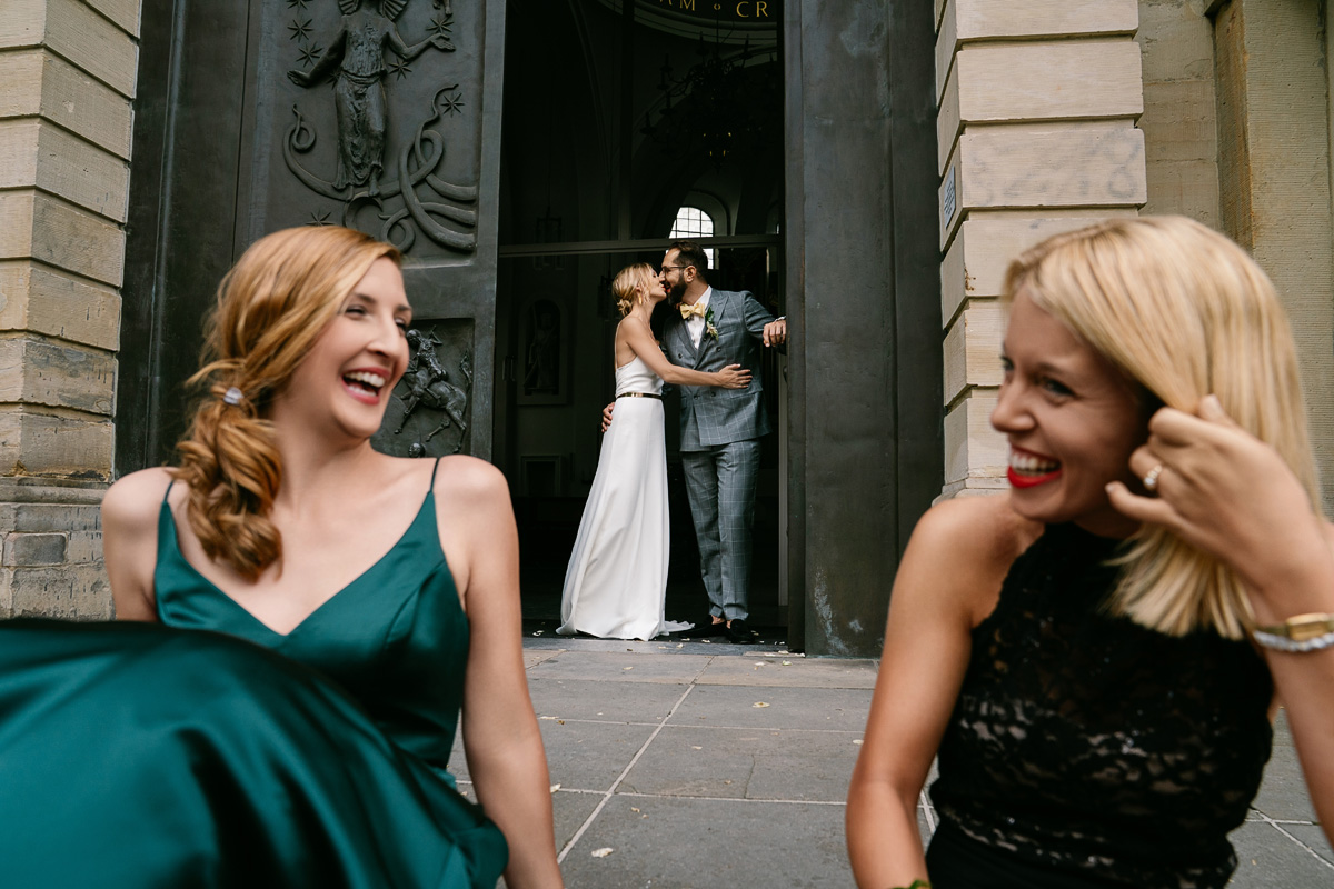 Lustige hochzeitsfoto in Hannover