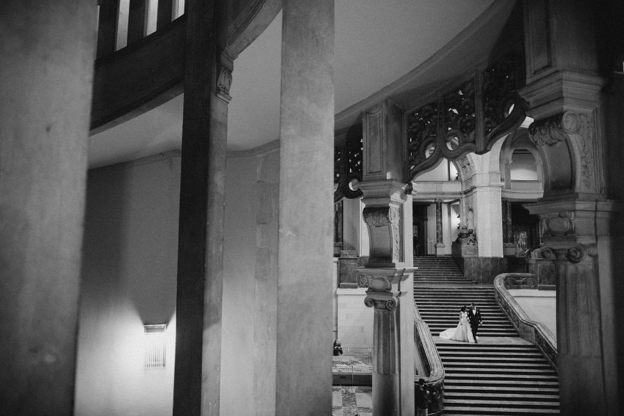 Hochzeitsreportage einer kleinen Hochzeit im Neuen Rathaus Hannover