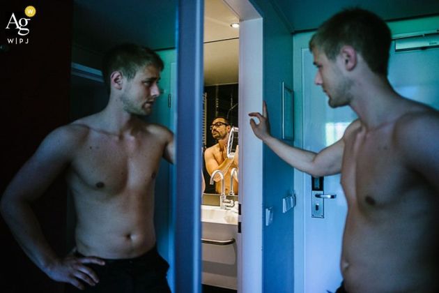 Hochzeitsfotografie Awards 64 Bräutigam Vorbereitung